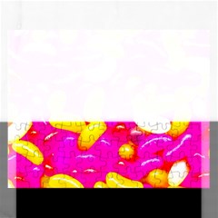 Vibrant Jelly Bean Candy Rectangular Jigsaw Puzzl by essentialimage