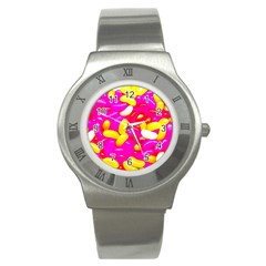 Vibrant Jelly Bean Candy Stainless Steel Watch by essentialimage