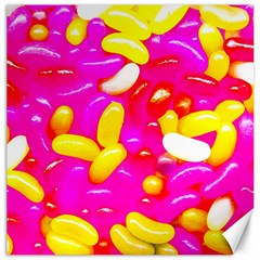 Vibrant Jelly Bean Candy Canvas 12  X 12  by essentialimage