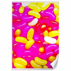 Vibrant Jelly Bean Candy Canvas 12  X 18  by essentialimage