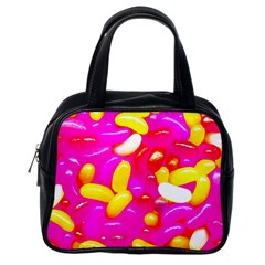 Vibrant Jelly Bean Candy Classic Handbag (one Side) by essentialimage