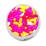 Vibrant Jelly Bean Candy 4-Port USB Hub (Two Sides) Back