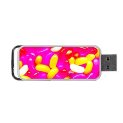 Vibrant Jelly Bean Candy Portable Usb Flash (one Side) by essentialimage