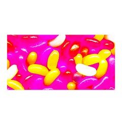 Vibrant Jelly Bean Candy Satin Wrap by essentialimage