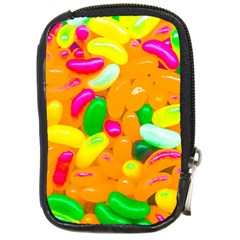 Vibrant Jelly Bean Candy Compact Camera Leather Case by essentialimage