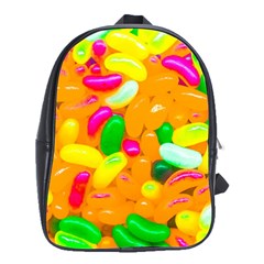 Vibrant Jelly Bean Candy School Bag (large) by essentialimage