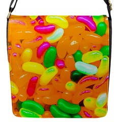 Vibrant Jelly Bean Candy Flap Closure Messenger Bag (s) by essentialimage