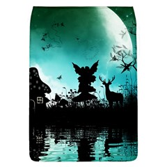 Litte Fairy With Deer In The Night Removable Flap Cover (l) by FantasyWorld7