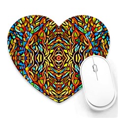 Abstract 26 Heart Mousepads by ArtworkByPatrick