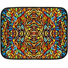 Abstract 26 Double Sided Fleece Blanket (mini)  by ArtworkByPatrick