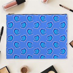 Surfer Pattern Cosmetic Bag (xl) by bloomingvinedesign