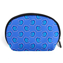 Surfer Pattern Accessory Pouch (large) by bloomingvinedesign