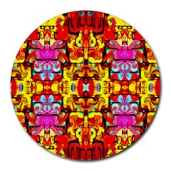 Abstract 27 Round Mousepads