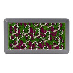 Green Fauna And Leaves In So Decorative Style Memory Card Reader (mini) by pepitasart