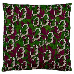 Green Fauna And Leaves In So Decorative Style Standard Flano Cushion Case (two Sides) by pepitasart