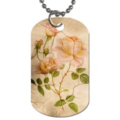 Rose Flower 2507641 1920 Dog Tag (one Side) by vintage2030