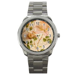 Rose Flower 2507641 1920 Sport Metal Watch by vintage2030