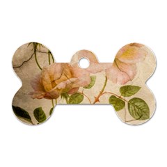 Rose Flower 2507641 1920 Dog Tag Bone (one Side) by vintage2030