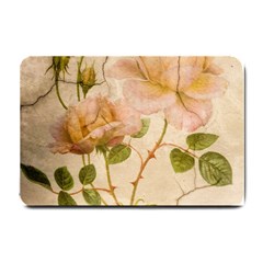 Rose Flower 2507641 1920 Small Doormat  by vintage2030