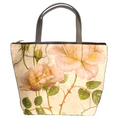 Rose Flower 2507641 1920 Bucket Bag by vintage2030