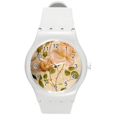 Rose Flower 2507641 1920 Round Plastic Sport Watch (m) by vintage2030