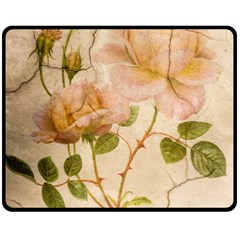 Rose Flower 2507641 1920 Double Sided Fleece Blanket (medium) 