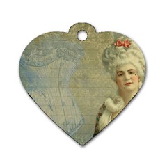 Vintage 1047910 1280 Dog Tag Heart (one Side) by vintage2030