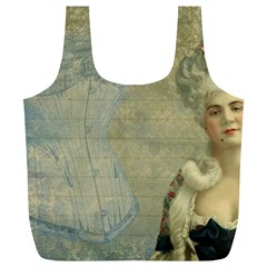 Vintage 1047910 1280 Full Print Recycle Bag (xl) by vintage2030