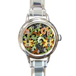 Abstract 2920824 960 720 Round Italian Charm Watch Front