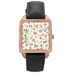 Abstract 1296713 960 720 Rose Gold Leather Watch  by vintage2030