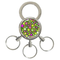 Abstract 1300667 960 720 3-ring Key Chain by vintage2030