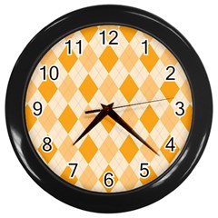 Argyle 909253 960 720 Wall Clock (black) by vintage2030