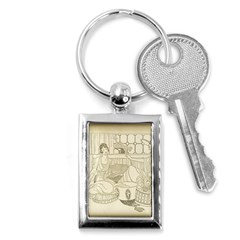 Vintage 979513 1280 Key Chain (Rectangle)