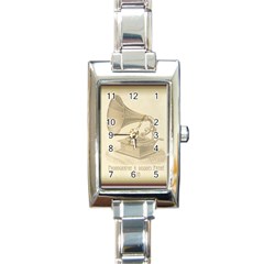 Vintage 979490 1280 Rectangle Italian Charm Watch by vintage2030