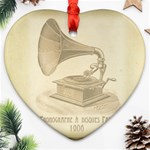 Vintage 979490 1280 Heart Ornament (Two Sides) Front