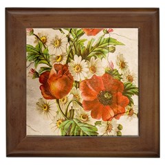 Poppy 2507631 960 720 Framed Tile by vintage2030