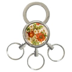 Poppy 2507631 960 720 3-ring Key Chain by vintage2030