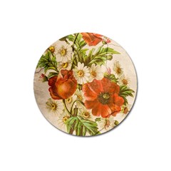 Poppy 2507631 960 720 Magnet 3  (round) by vintage2030