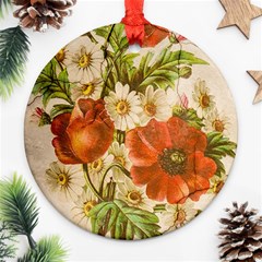 Poppy 2507631 960 720 Round Ornament (two Sides) by vintage2030