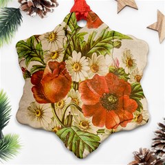 Poppy 2507631 960 720 Ornament (snowflake) by vintage2030