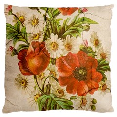 Poppy 2507631 960 720 Large Cushion Case (one Side) by vintage2030