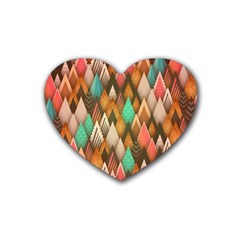 Background 1545344 960 720 Rubber Coaster (heart)  by vintage2030