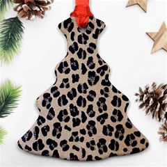 Leopard Christmas Tree Ornament (two Sides) by vintage2030