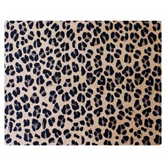 Leopard Double Sided Flano Blanket (medium)  by vintage2030