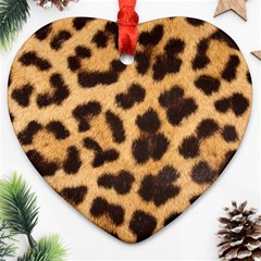 Leopard Skin 1078848 960 720 Ornament (Heart)