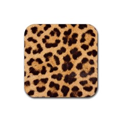 Leopard Skin 1078848 960 720 Rubber Coaster (square)  by vintage2030