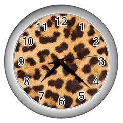 Leopard Skin 1078848 960 720 Wall Clock (silver) by vintage2030