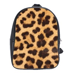 Leopard Skin 1078848 960 720 School Bag (Large)