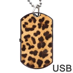 Leopard Skin 1078848 960 720 Dog Tag USB Flash (One Side)