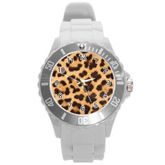 Leopard Skin 1078848 960 720 Round Plastic Sport Watch (l) by vintage2030